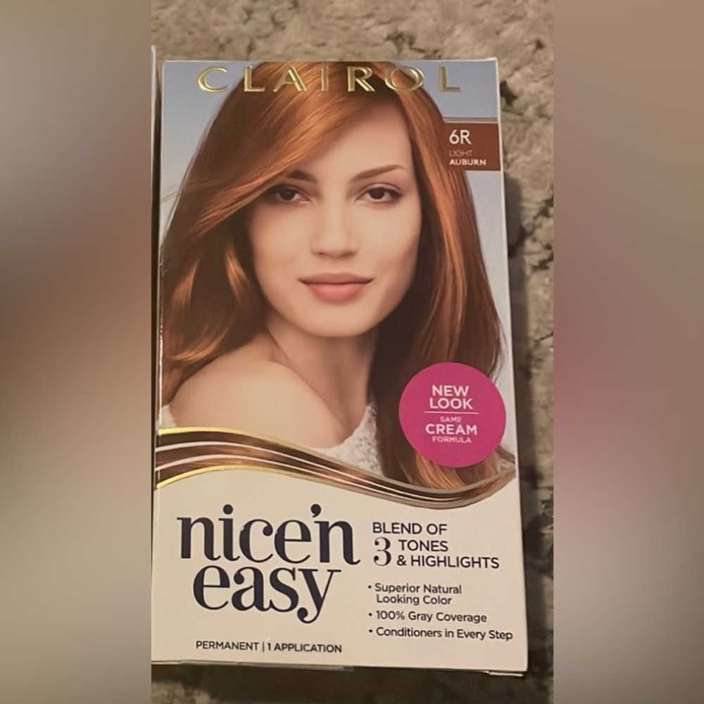 NWT Clairol Nice n Easy Red Hair Dye